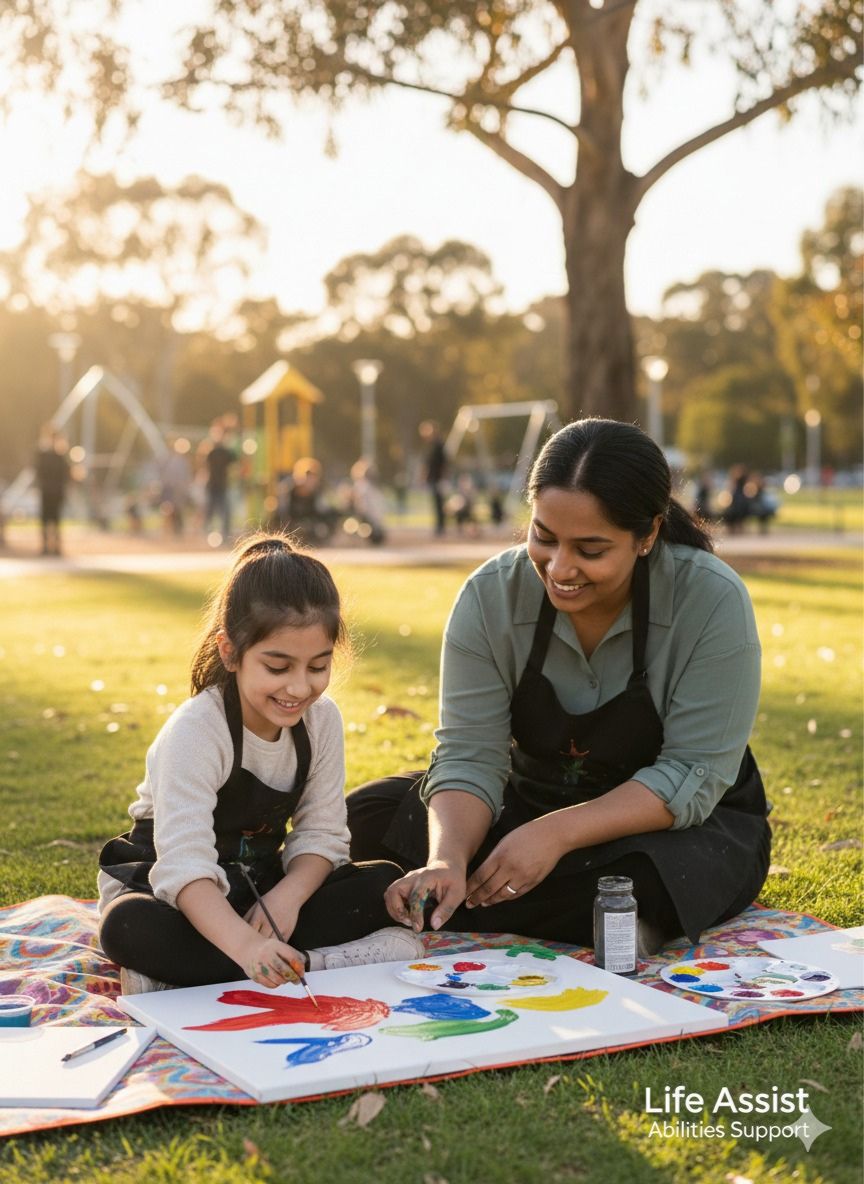 NDIS plan showing three funding categories breakdown